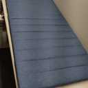 Furinno Roanne Upholstered Tufted Headboard, Full, Denim