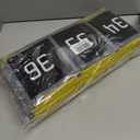 Loghot Classroom Accessories Closet Pocket Chart for Cell Phones Holder Wall Door Hanging Organizer (36 Pockets Black 2Pc)