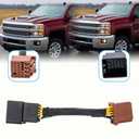 Fog Lights Always On Adapter Harness for 2015-2023 Chevy Tahoe Equinox Suburban Silverado GMC Yukon Sierra All Lights On Mod Fog High Low Beam On Harness GM Universal 6 High Mod Kit