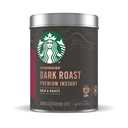 Starbucks Premium Instant Coffee Dark Roast 100% Arabica 1 Tin (up to 40 cups) BBD Jan 1, 2027