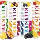 Kenetik Nootropic Ketone Drink, Ketones for Energy & Focus, Caffeine & Sugar Free, High Performance D-BHB Ketone Mix, Fuel w/Zero Crash or Jitters, Ready to Drink - Variety 12 Pk (BB: 12/20/2026)