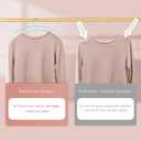 MOPALL Clothes Hangers 28 Pack, Non Slip PVC Coating Metal Sweater Hanger No Shoulder Bump, 16.5 inch Wide Heavy Duty Durable Adult Coat Hanging for Closet, Suit, Dress, Jacket, Pant, Shirt