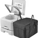 Amazon.com: VEVOR Portable Toilet for Camping & RV Trips, Cassette Toilet with 3.2 Gal, Push-Button Pressurized Flush, Sealed Spill-proof : Baby