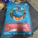 Purina ONE Natural Dry Cat Food, Tender Selects Blend with Real Salmon - 22 lb. Bag BBD: 07-15-25