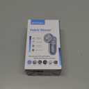 BEAUTURAL Fabric Shaver and Lint Remover, Sweater Defuzzer with 2Speeds, 2 Replaceable Stainless Steel Blades, Battery Operated, Remove Clothes Fuzz, Lint Balls, Pills, Bobbles Gray