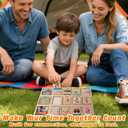 Wooden Peg Puzzle for Toddlers, Cognitive Learning, Double Side Scens Board for Home School Planner,Autism Learning Materials