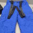 YEEFINE Men's Ski Snow Pants Insulated Waterproof Snowboard Cargo Pants Bibs Regular Fit M