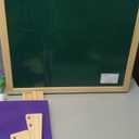 Art Easel for Kids Ages 4-8, Premium Whiteboard & Chalkboard with 3 Paper Roll, Adjustable Double-Sided Easel Stand, Perfect Birthday Halloween Thanks Giving Christmas Gifts (Purple)