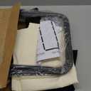 STO STO Laundry Hamper 2 Section, 100L Rolling Laundry Sorter Cart with Removable and Washable Liner Bag, Rolling Clothes Hamper with Metal Handle for Laundry Room and Bedroom (Beige)