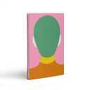 Olimpia Zagnoli Pink Midsized Blank Notebook