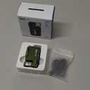 WUBEN G5 Rechargeable EDC Flashlight, Powerful RGB Flashights, 400 Lumens Portable Flat Mini Flashlights, Waterproof Multi-Mode Magnetic Small Keychain Flashlight for Camping, Emergency (Green)