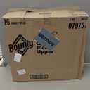 Bounty Paper Towels Quick Size, White, 16 Family Rolls = 40 Regular Rolls (16 Rolls (107 Sheets each))