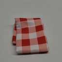 Red and White Checkered Tablecloth Rectangle Buffalo Plaid Gingham Table Cloth - Oblong 60" X 84" Polyester Table Cover Reusable Water Resistant Wipeable for Spring Summer Holiday Kitchen Decorations