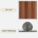 Nexus Self Adhesive 12-Inch Vinyl Floor Tiles, 20 Tiles - 12" x 12", Medium Oak Plank-Look Pattern - Peel & Stick, DIY Flooring for Kitchen, Dining Room, Bedrooms & Bathrooms by Achim Home Decor
