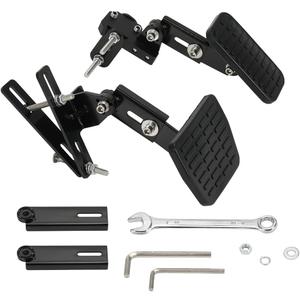 Auto Vehicles Brake and Accelerator Pedal Extenders Adjustable Length and Angle for Short Drivers People Driving Cars,Works for Cars,Go Kart,Ride on Toys (Black)