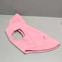 Dog Hoodie Fleece Sweater Vest, Hooded Dog Sweatshirt Fall Winter Pet Clothes with Leash Hole, Sleeveless Warm Cozy Puppy Clothing for Cat Small Medium Large Dogs Girl Boy, Pink XL