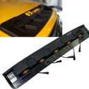BST BSSP Front Engine Hood Air Intake Grille Cover w/Lamp Compatible with 2007-2014 Toyota FJ Cruiser 4.0L