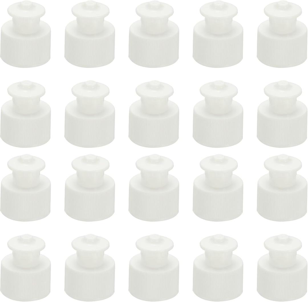 uxcell Plastic Push Pull Caps, Water Bottle Caps Twisted Sport Bottle Lids Leak Proof Lid for Water Bottles Replacement Portable Bottles Lid
