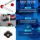 Bearing Press Kit, Bearing Race and Seal Driver Set, Bearing Race Punch Set with Seal Driver and Bearing Adapters, Bearing Seal Driver Kit (43 Piece Bearing Press Kit)