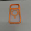 TORRAS Stronger Magnetic & Shockproof for iPhone 17 Pro Max Case, Fit for MagSafe, Military Grade Drop Protection, Camera Control, DIY Button, Slim for iPhone 17 Pro Max Case Translucent Orange
