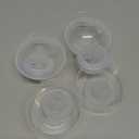 Herobility Double Anti-Colic Silicone Nipples, Baby Bottle Teats, Breast Like Shaped Nipples - Fits Herobility's & Eco Baby Bottles | Pack of 4 (M Size)