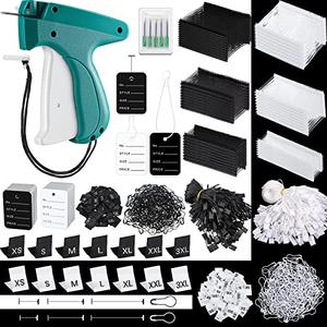 Chumia 3576 Pcs Tagging Guns for Clothes Labels Attacher Stitch Guns for Clothing with 3000 Barbs, 5 Needles and 100 Price Tags, Sewing Kit for Retail Stores, Garage Yard Sales(Black, White)