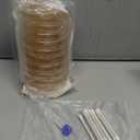 Bacteria Science Kit Petri Dishes with Agar and Swabs | Top Science Fair Project Bacteria Growing Kit | Prepoured LB-Agar Plates and Cotton Swabs | STEM for Kids Aged 6 7 8 9 10 Girls Boys Gifts