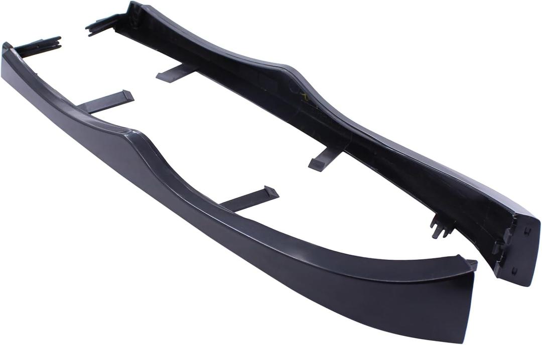 ApplianPar Front Left and Right Side Bumper Lower Grille Headlight Filler Trim Moulding Panel for BMW 3 Series E46 2002-2005 ApplianPar Front Left and Right Side Bumper Lower Grille Headlight Filler Trim Moulding Panel for BMW 3 Series E46 2002-2005