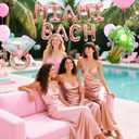 Miami Bach Balloon Banner Balloon Miami Themed Bachelorette Party Decor | Miami Themed Bachelorette Party Decorations Rose Gold Balloon Beach Miami Birthday Bridal Shower Engagement Party Supplies