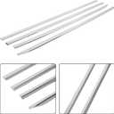 ECOTRIC Chrome Body Side Molding Trim Mouldings Compatible with 2019-2021 Dodge Ram 1500 Crew Cab New Body Style