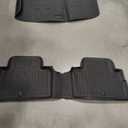 Floor Mats Cargo Mat with Backrest Mats for 2020-2025 Kia Telluride 7/8 Passenger Car Mats Accessories, All Weather TPE Protectors Cargo Liner Seat Back Covers(Floor Mats+2-in-1 Cargo Mat)