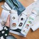 3 x 103 PCS Soccer Stickers, Motivational Vinyl Waterproof Stickers for Water BottlesLuggageScrapbookingSoccer Team Gifts for Kids, Teens and Adults