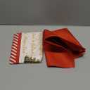 Christmas Kitchen Towels Set of 2 Red Bows Decor Funny Xmas Decorative Dish Hand Towels 24x16 Inch Red Waffle Dishtowel Peace Love Believe for Christmas Bathroom and Kitchen Decor