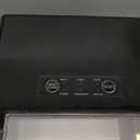 DUMOS Ice Maker Countertop Ice Machine Compact Size with Handle, 26lbs in 24Hrs, Black