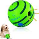 HYQ Interactive Squeaky Dog Ball - 2.75 Inch Toy for Small, Medium, Large Dogs and Puppies to Keep Them Busy