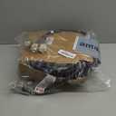 50 ft 16/3 awg 3 Outlet Extension Cord Splitter with Indicator, Waterproof Outdoor Extension Cord with Multiple Outlets, 13A 1625W for Home & Workshop, ETL Listed, Black SJTW