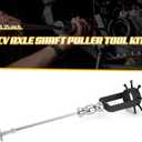 3.75 Inch CV Axle Shaft Puller Tool Kit with Slide Hammer, Heavy Duty CV Axle Removal Tool for Cars (with Slide Hammer)