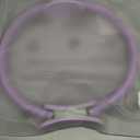 Pilates Ring 15 Inch Magic Circle Ring, Dual Padded Handles Pilates Rings Circle, Adjustable Yoga Ring, Purple