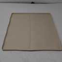 Silicone Under Sink Mat 25" x 19", Kitchen Essentials and Gadgets, Shelf Liner and Cabinet Protector, Home Organizers and Storage, Waterproof Bathroom Tray (Beige)