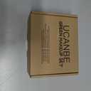 UCANBE Green Halloween Makeup Kit  Zombie Witch Beetle Juice Monster Makeup Set for SFX Costume Cosplay with Eyeshadow Palette, White Foundation, Black Lipstick,Eyeliner, Setting Powder & Sponges