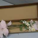 Ling's moment Artificial Greenery Stems Box Set, 27pcs with 6 Kinds of Faux Greenery Picks for DIY Bridal Bouquets Wedding Floral Arrangement Table Centerpieces, Passionate Pink & Blush