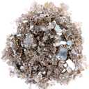 Hiland Reflective Fire Glass, 10 lb, Bronze