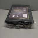 Premium Large Carrying Christmas Ornament storage Box with Clear Lid, 3" Compartment, Contains 10 Trays, Keeps 200 Holiday Ornaments & Xmas Accessories, Made Of Tear Proof Made Of 600D Oxford Fabric (Black)