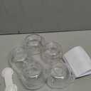 Mom's Choice Gold Awards Winner - Stove Knob Covers for Child Safety (5 + 1 Pack) Double-Key Design and Upgraded Universal Size Gas Knob Covers Clear View Childproof Oven Knob Covers for Kids and Pets