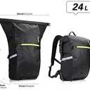 Rhinowalk Bike Bag Waterproof Pannier Bag Convertible - 2 in 1 Bicycle Saddle Bag Shoulder Bag Laptop Pannier Professional Cycling Accessories