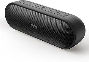 Tribit Portable Bluetooth Speaker XSound Plus 2, Wireless Speaker 30W with XBass, IPX7 Waterproof, 24Hour Playtime, Stereo Sound, Builtin Mic, Bluetooth 5.3 for Party, Car, Travel