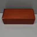Heavy Slide-top Chess Pieces Storage Box Wooden Case