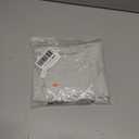 Women's Long Sleeve Slimming Tops Sexy Deep V-Neck Lace Trim Solid Color Short Shirt (M)