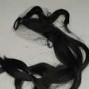 SEIKEA 24" Ponytail Extension Clip in Long Straight Wrap Around Pony Tail Natural Soft Synthetic Hairpiece Hair Extensions for Women Color Black