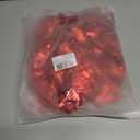 2 x Women Sequins Fringe Shorts Dance Skirt with Sparkly Tassels Halloween Rave Music Festival Bottoms (Red, L)